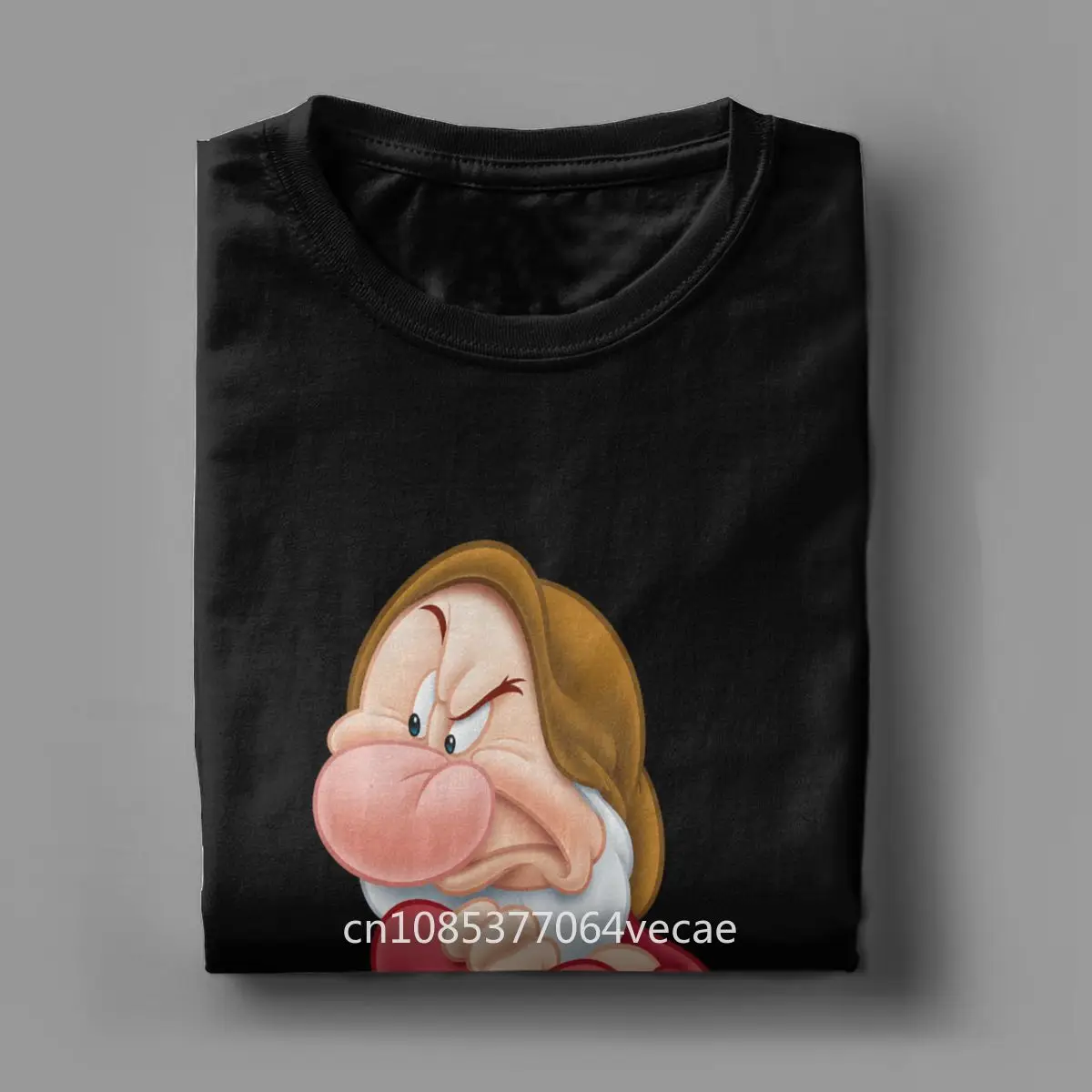 Футболка мужская с коротким рукавом и круглым вырезом из чистого хлопка