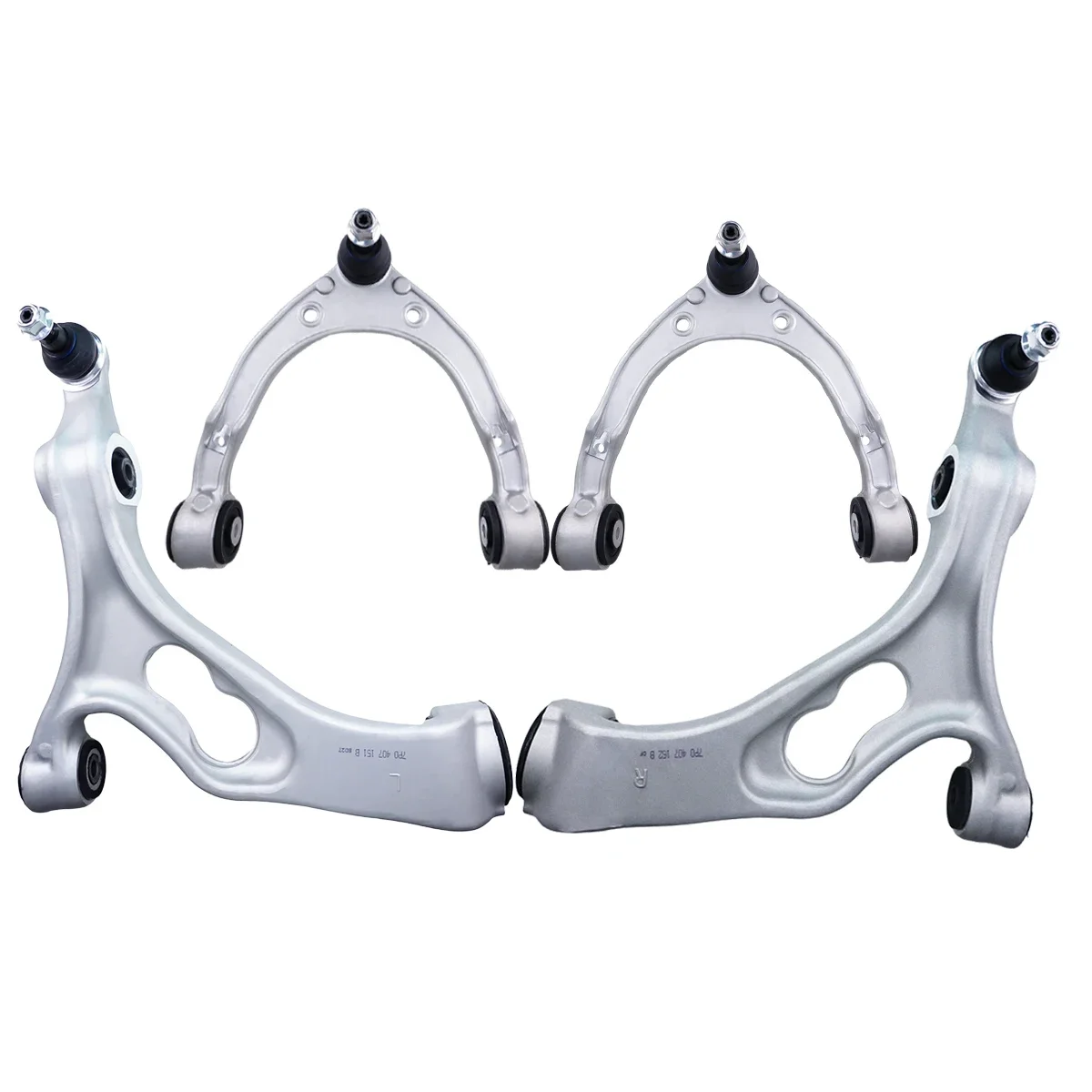 Шарнирный рычаг управления Punino 4 шт. для Porsche Cayenne 958 Volkswagen Touareg 2010 2011 2012 2013 2014 2015 2016