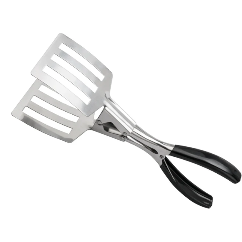 

Stainless Steel Barbecue Clip Tongs Non Stick Grilled Meat Fried Fish Bread BBQ Clips Kitchen Tools Gadgets 31*6.4CM