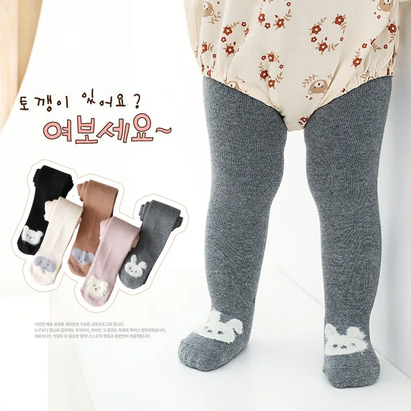 

Autumn Winter Baby Tights Cotton Warm Korean Cute Kawaii Cartoon Animal Pantyhose for Kids Toddlers Girls Leg Warmer Stockings