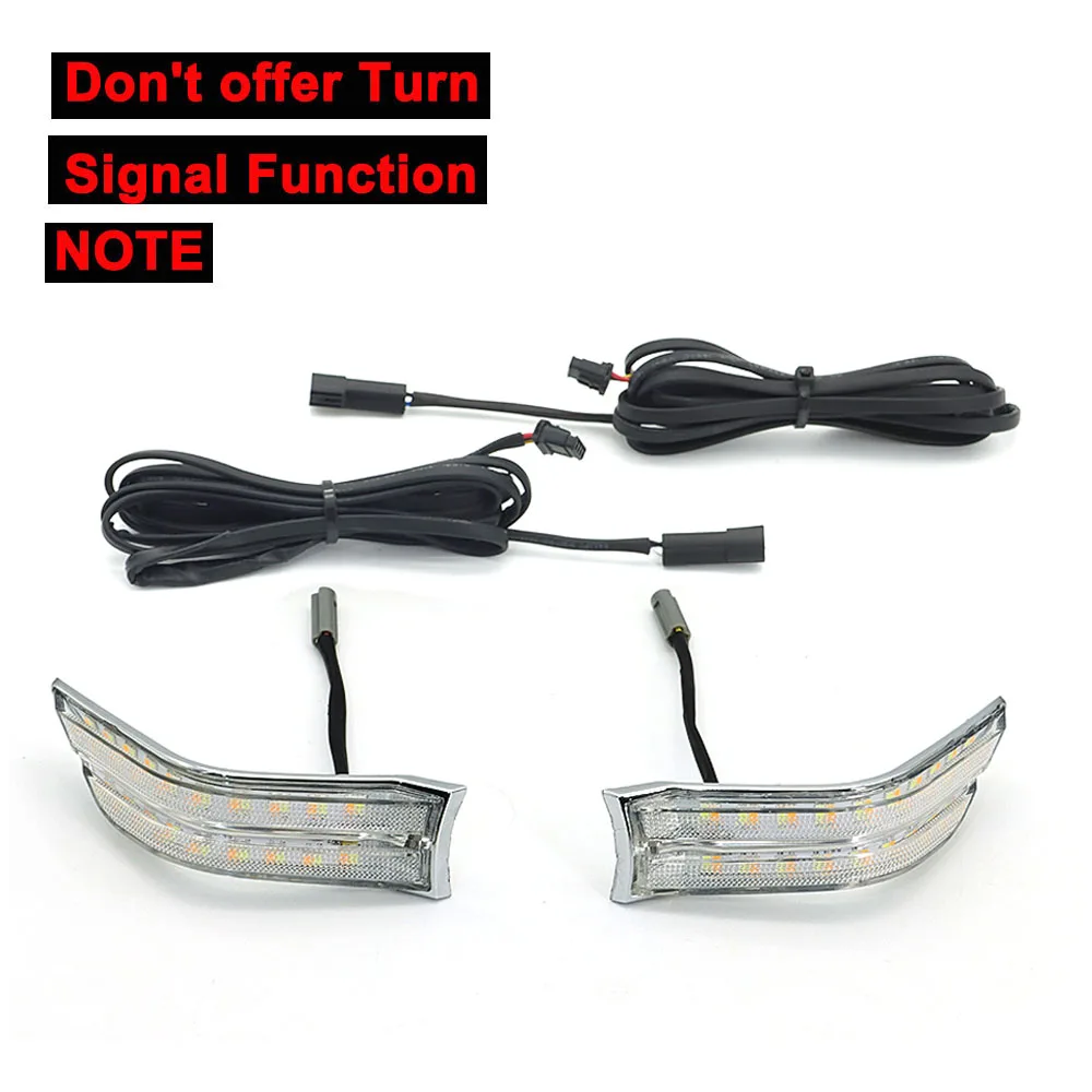 

Для Honda GOLD WING GL1800 GL 1800 2018-2022 2021 мотоциклетные Противотуманные фары боковые вспомогательные светодиодные сигналы поворота декоративсветильник подсветка