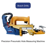 three in one side hole machine woodworking portable pneumatic side hole machine cnc cutting machine wood tenon puncher
