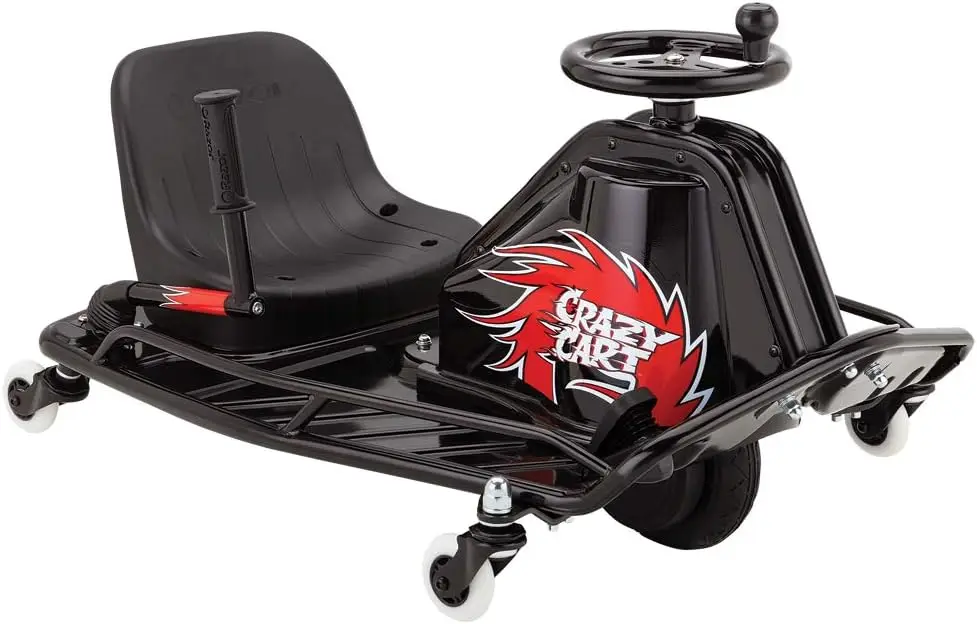 

Cart DLX - 24V Drfting Go Kart - Enhanced Bar, Brodie Knob Steering, Variable Speed, Up to 12 mph