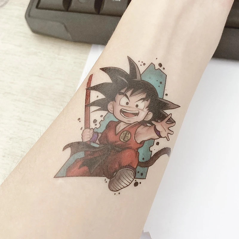 

Cartoon Temporary Tattoo Realistic Durable Waterproof Tatoo Body Art Leg Arm Fake Tatto Sticker for Women Man
