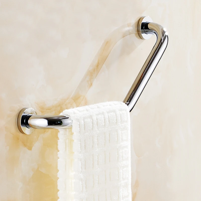 

Bathroom Grab Bar Rail Stainless Steel Bathroom Handle Safety Handle Indoor Auxiliary Handle for Kitchen Bedroom Bathtub B03E
