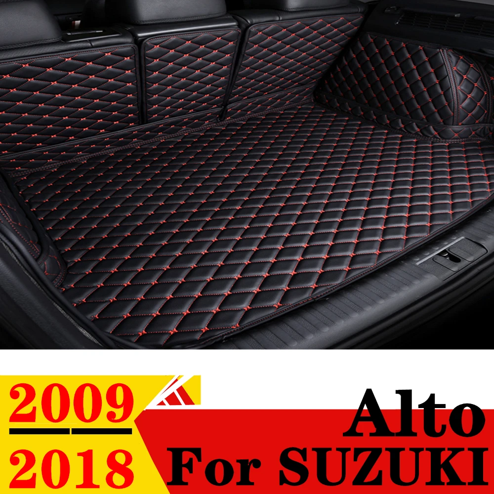Коврик в багажник автомобиля для Suzuki Alto 2018 2017 2016 2015 2014 2013 2012 2011 2010 2009 задний коврик