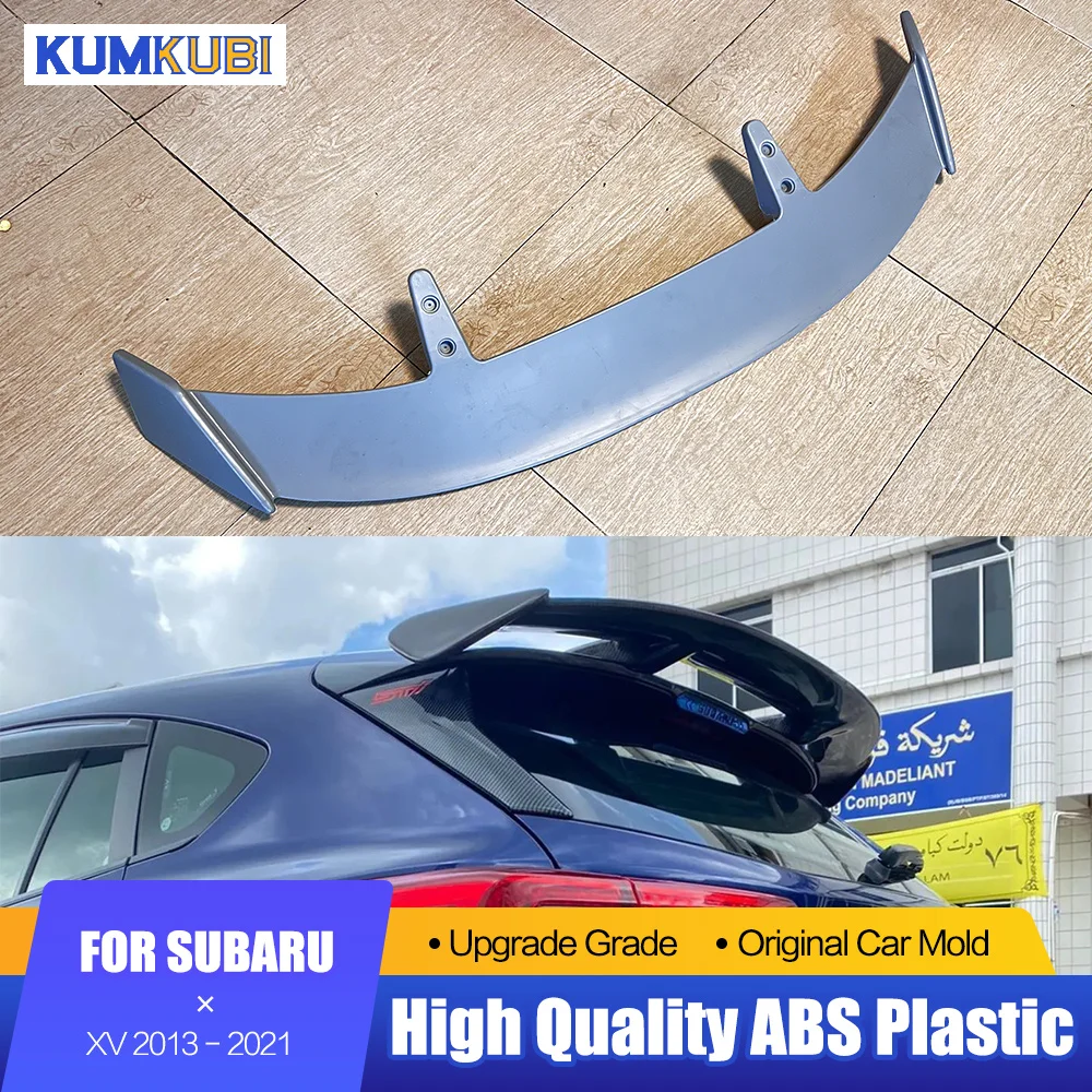 

Спойлер для заднего багажника, тип TE, карбоновая поверхность, крыло заднего багажника, ABS материал, аксессуары для переоснащения, спойлер для Subaru XV 2013 - 2021