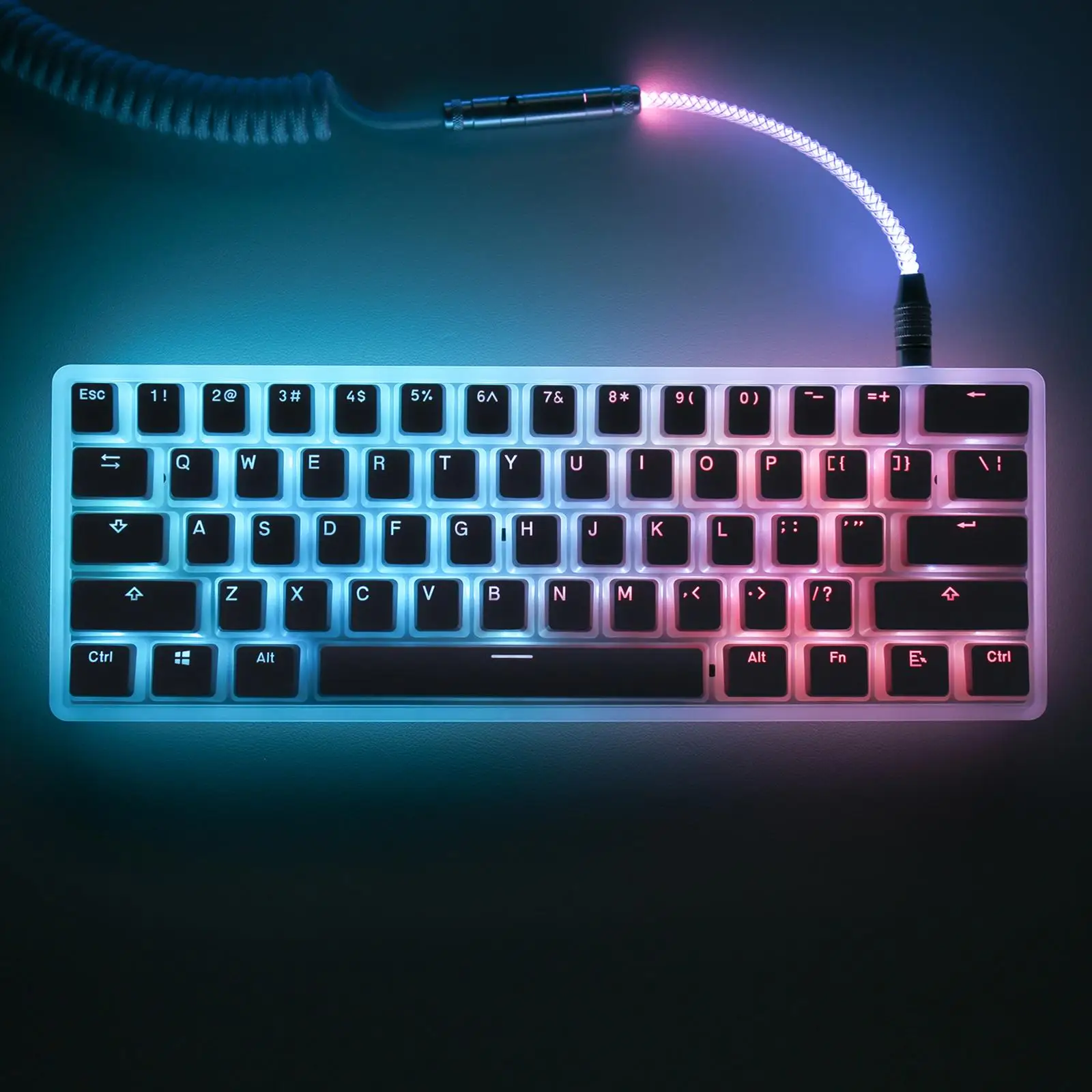 

108 Keys Pudding Keycaps For PC Gaming Switch Mechanical Keyboard RGB Gamer Keyboards Blue/Black/Brown/Black Switch