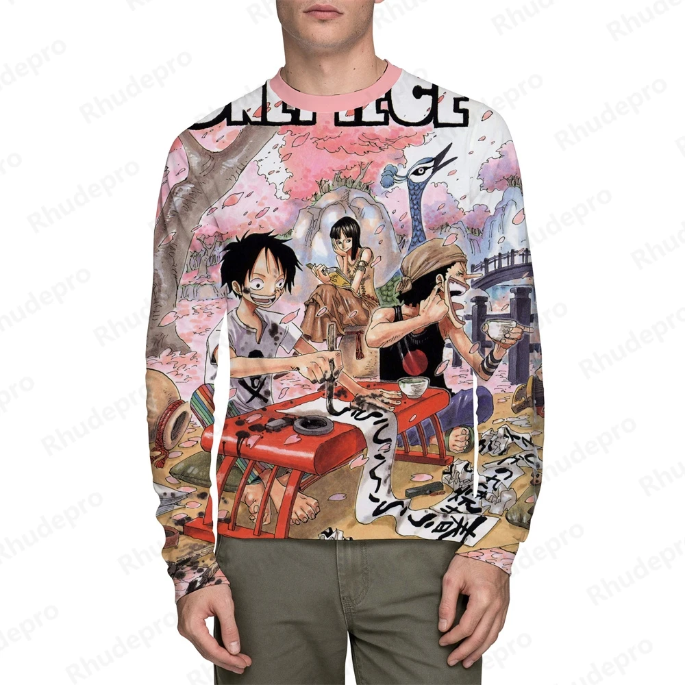 Осенняя японская аниме новая цельный Portgas D Ace 3D печать Косплей Футболка женские и