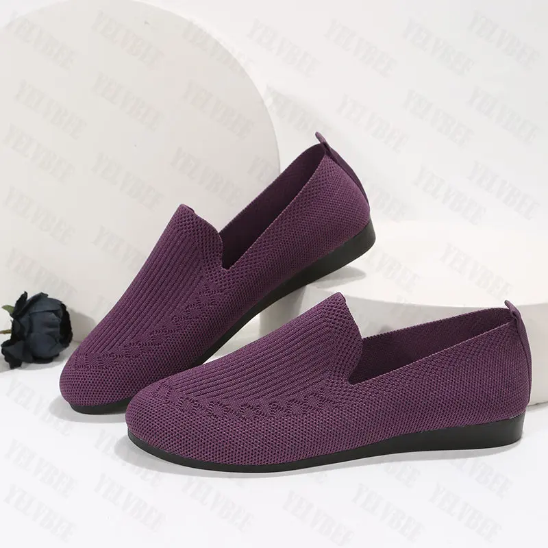 

Mesh Loafers Women Shoes Rome Casual Flats Walking Comfortable Work Chaussure Femme Spring New Round Toe Sneakers Women 2022