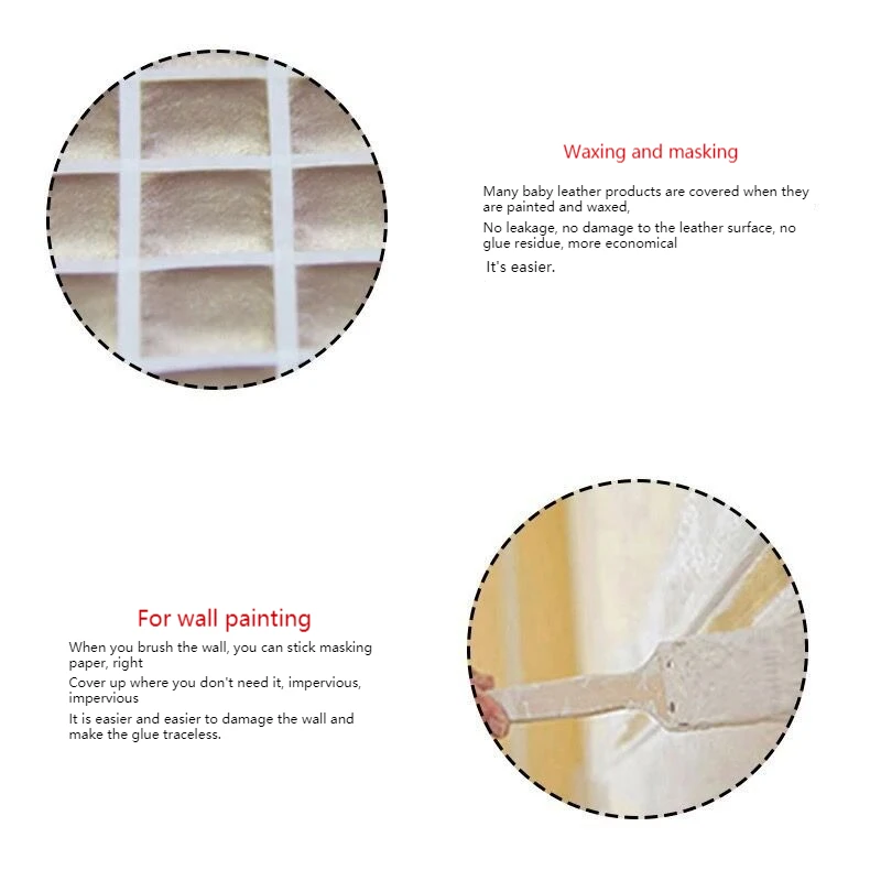 Рисунок 4 - Лента маскирующая односторонняя белая