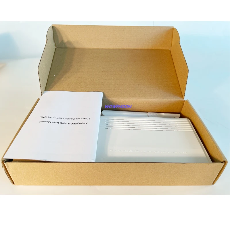 Free shipping HUR3021ER EPON ONU ONT 1GE + 3FE wifi catv for family gateway with 2 antennas EPON optical network terminal