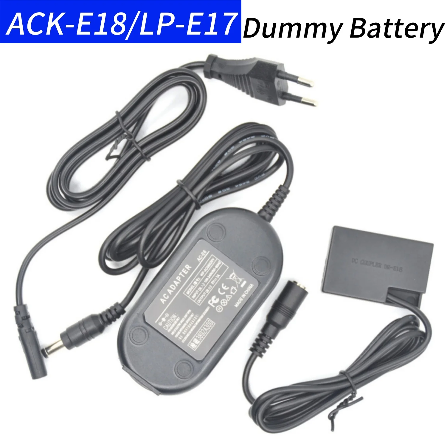 Поддельная батарея DR - E18 LP E17 и зарядное устройство адаптера питания ACK для Canon EOS