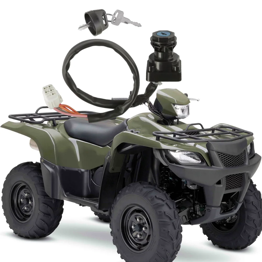

Для Suzuki Kingquad 700 Lta700x Lt-A700x 4x4 2005 2006 2007 ключ зажигания с 5 контактами 37110-31G01 37110-31G00