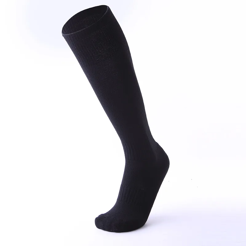 Solid Color Soccer Socks Towel Bottom Cushion Socks Outdoor Sports Socks men's Long Socks Outdoor Real Soccer Socks Media Futbol