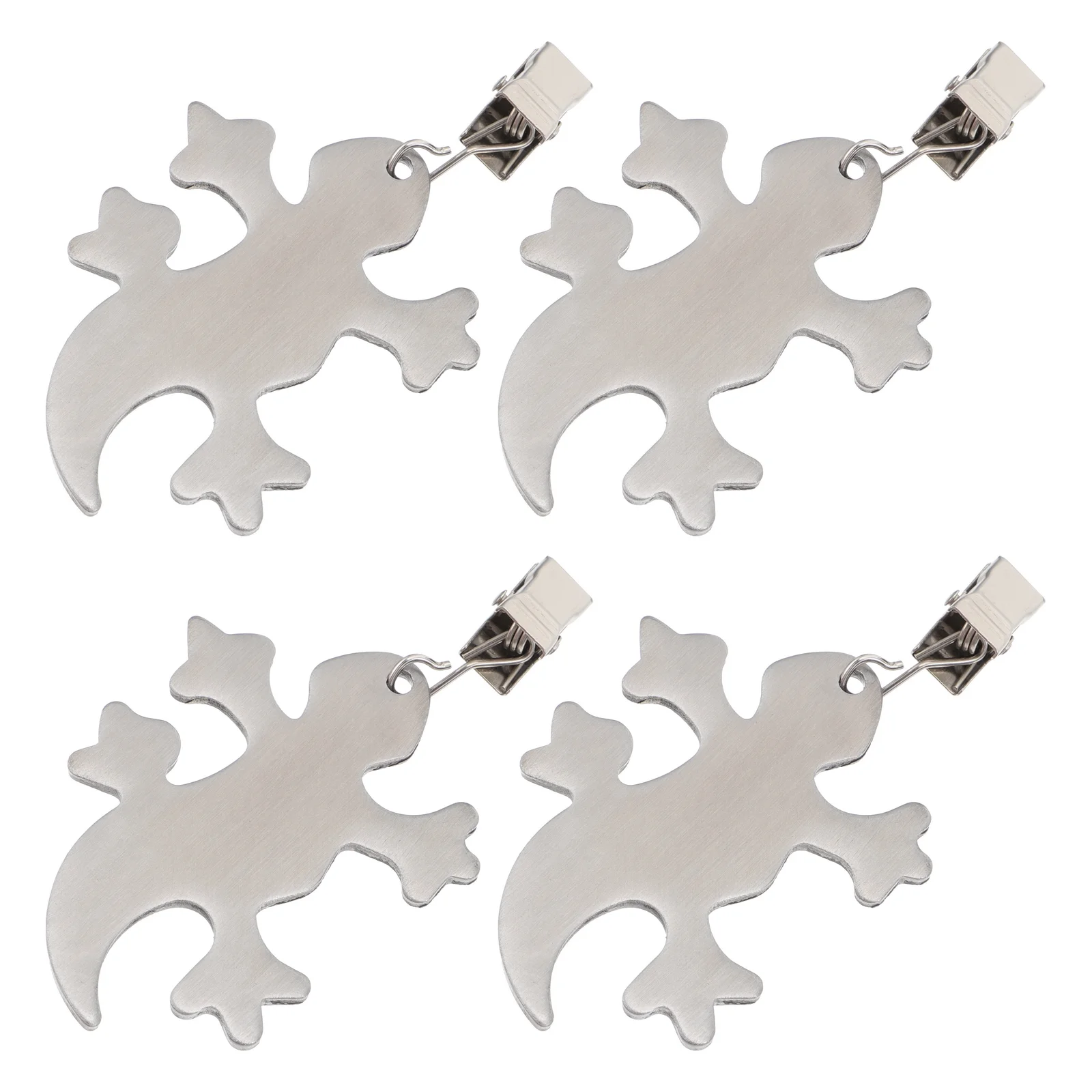 

4Pcs Windproof Table Cover Clips Table Weights Hangers Gecko Tablecloth Clips