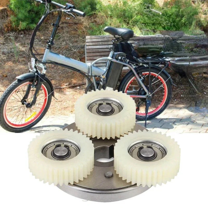 Фото Планетарная ступица Ebike 36T, 38 мм, сцепление MXUS, планетарная шестерня, запасная часть для электромобиля Bafang Motor №1