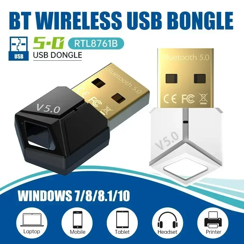 USB-ключ Bluetooth 5 0 адаптер-приемник беспроводной музыка с низкой задержкой Mini Bl aandoth