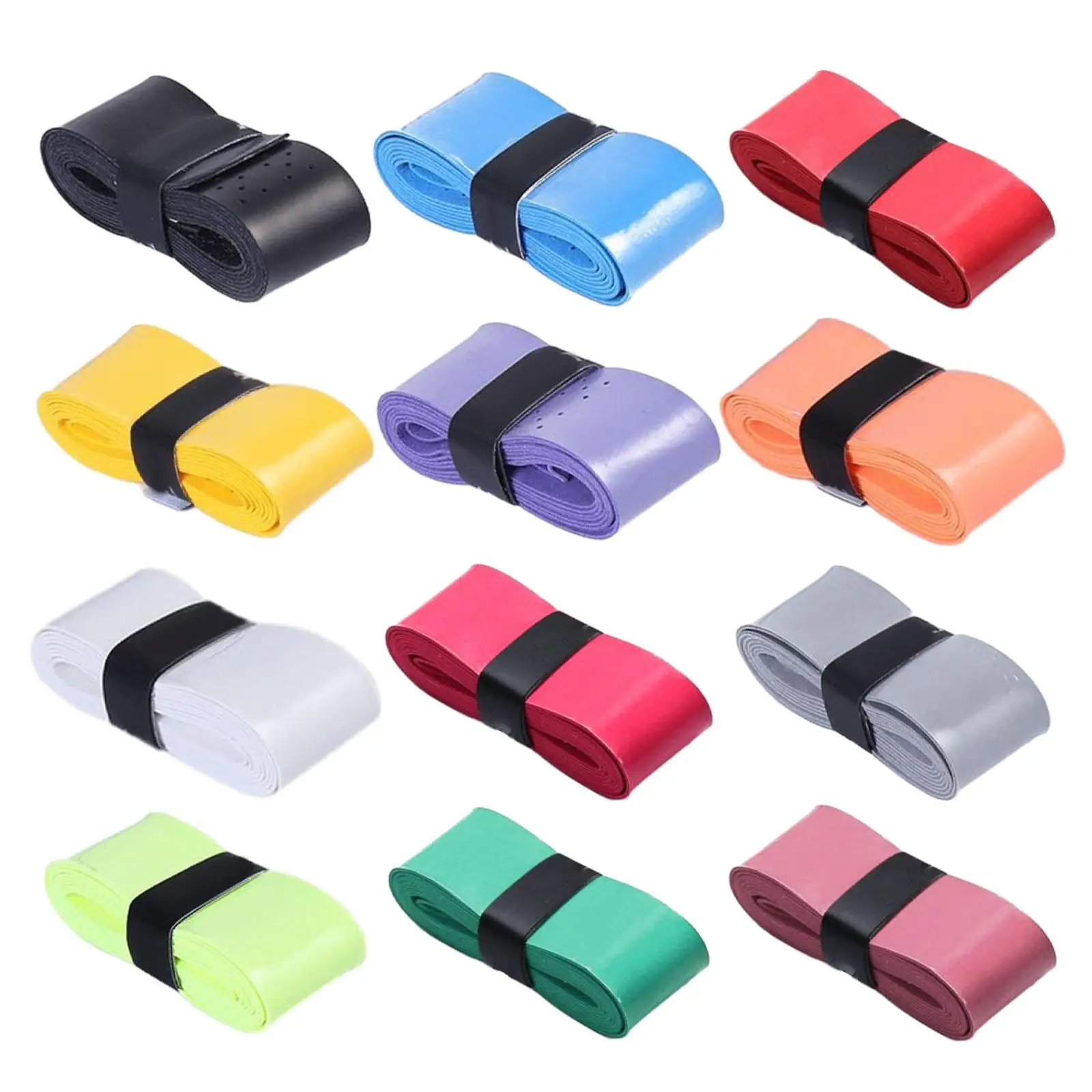 

Tennis Badminton Racket Wrap Tape Absorbent Sweat Sport Band for Racquetball Tennis Racket Pickleball Baseball Outdoor Sports
