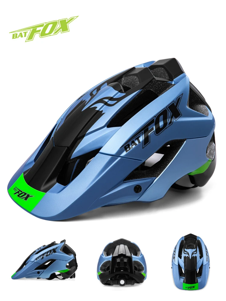 BATFOX новый сверхлегкий велосипедный шлем защитная кепка для женщин и мужчин