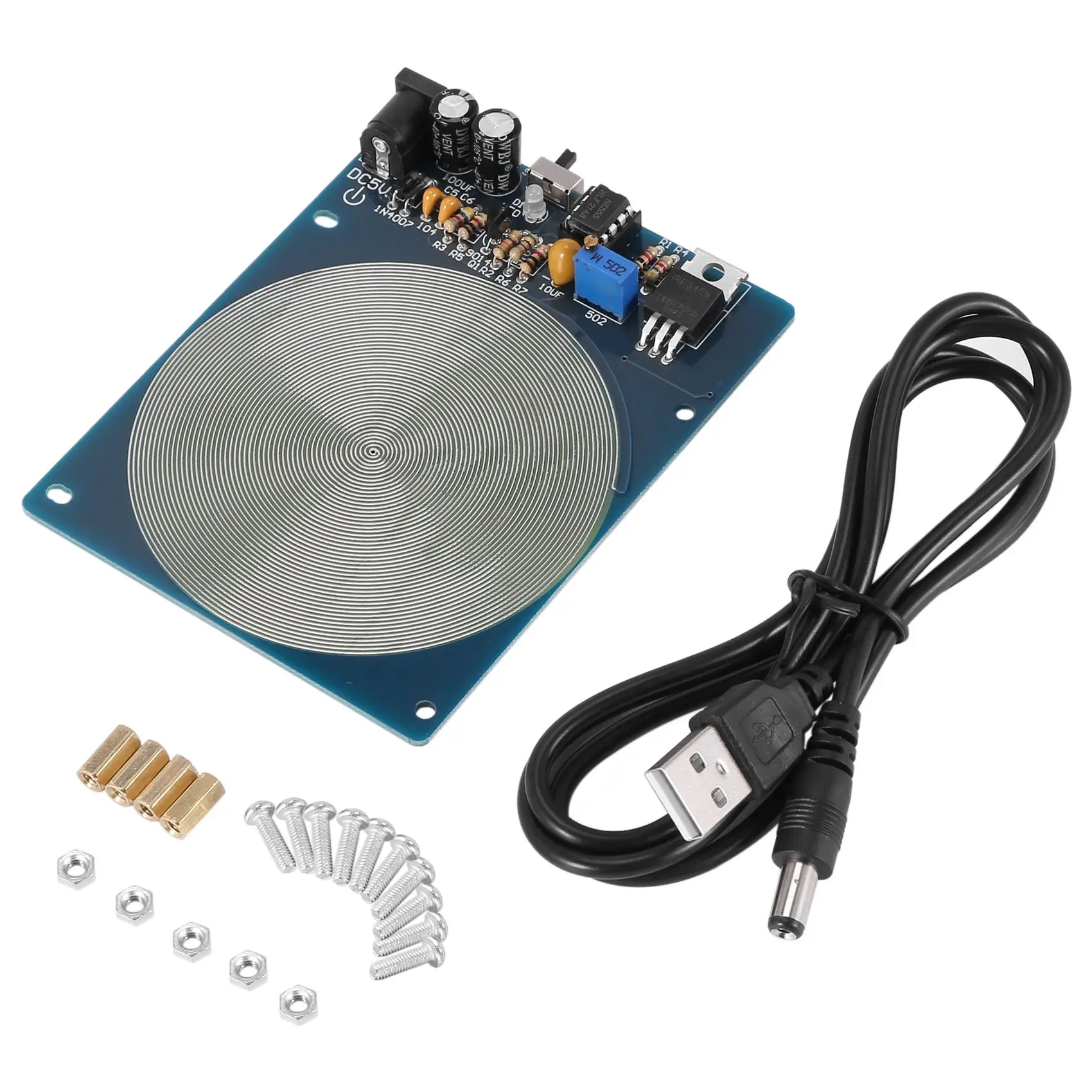 

Dc 5V 7.83Hz Precision Schumann Resonance Ultra-Low Frequency Pulse Wave Generator Audio Resonator