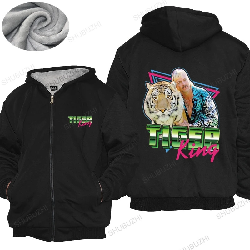 

New Arrived Mens hoodies Funny Joe Exotic Tiger King thick hoody for Men Election For President Big Homme shubuzhi thick hoody
