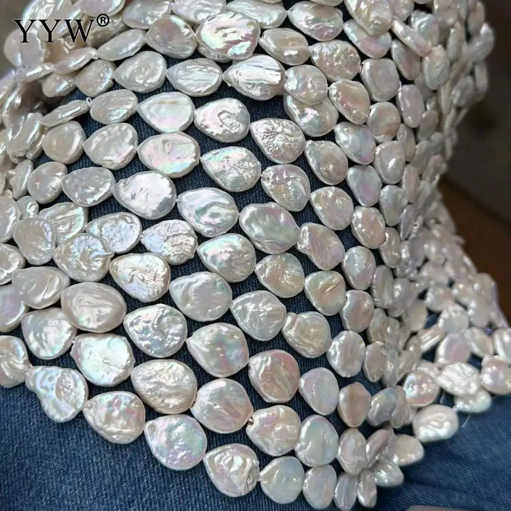 

New Natural Freshwater Pearl Baroque Drop 11*16mm Semi-Finished Jewelry Making DIY Necklace Bracelet Accessories Teardrop Pearls