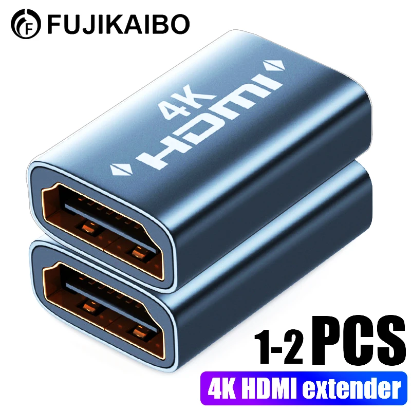 

2-1 шт. 4K 8K 60 Гц HDMI-HDMI удлинитель из алюминиевого сплава адаптер для ТВ-приставки ноутбука PS4 удлинитель кабеля