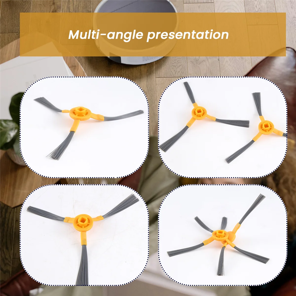 2 шт. боковые щетки для робота-пылесоса T550W T560H сменные аксессуары уборки дома