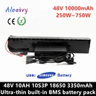 Комплект литий-ионных аккумуляторов Aleaivy, 500 Вт, для электровелосипеда Samsung 48 В 13s3p 10 Ач со встроенным аккумулятором BMS и зарядкой 48 В