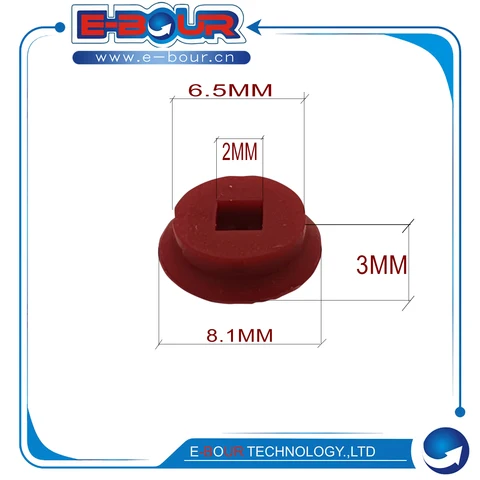 5 шт. Колпачки для трекпоинта E-BOUR красные для Lenovo Thinkpad