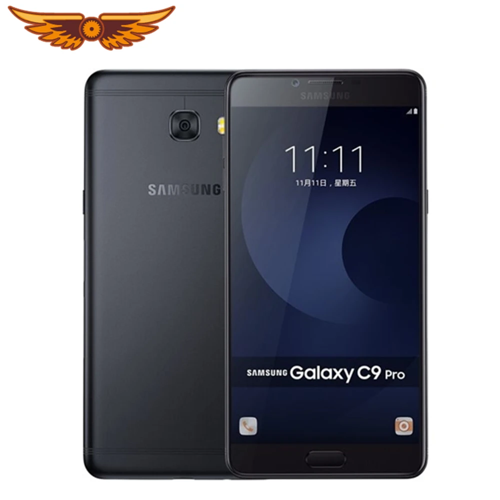 

Samsung Galaxy C9 Pro Original Unlocked 6.0 Inch 6GB RAM 64GB RAM LTE 4G 16.0MP Camera Octa Core 4000mAh Android 6.0 Smartphone