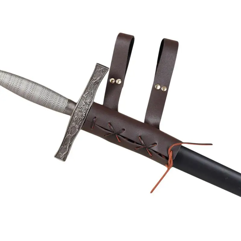 

Medieval Leather Swords Frog Rapier Swords Frog Belt Hanger LARP Renaissance Costume Accessory Adjustable Rapier Knight Swords