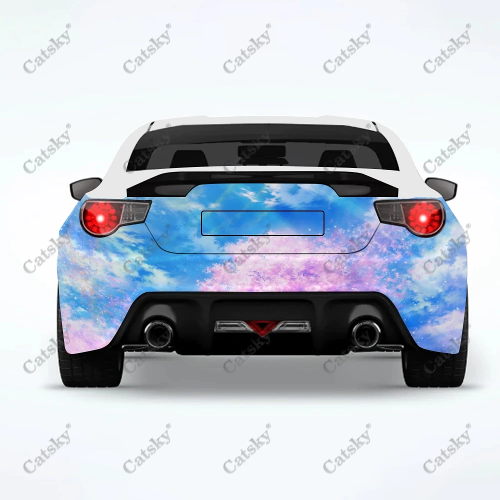 

Японские Автомобильные Наклейки с аниме вишневым цветком, модификация заднего хвоста грузовика, картина, подходящая упаковка для обезболивания грузовика, аксессуары, наклейки