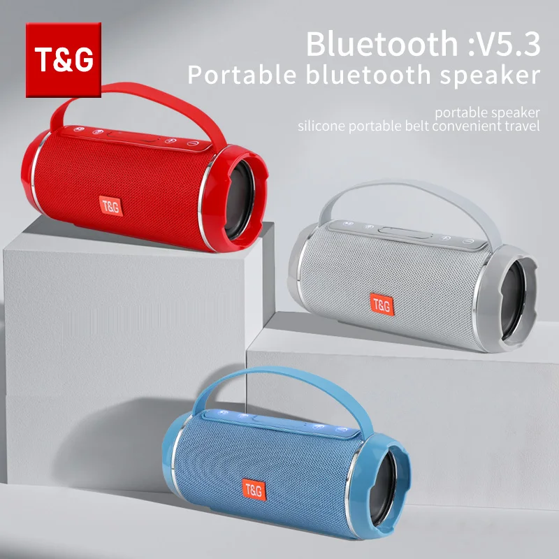 Bluetooth-Колонка TG116C, Беспроводной Мощный Бумбокс для улицы, с ...
