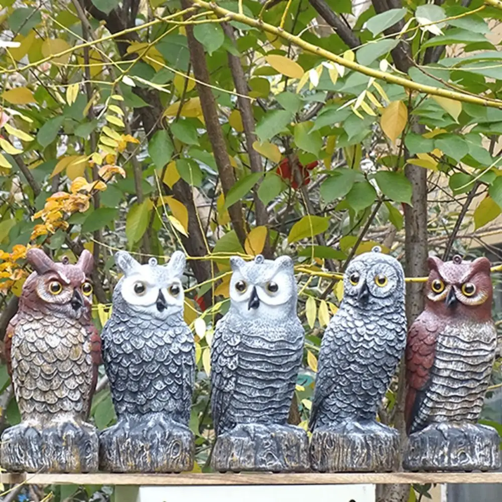 Креативный пластиковый Приманка в виде совы напугает птиц большой размер