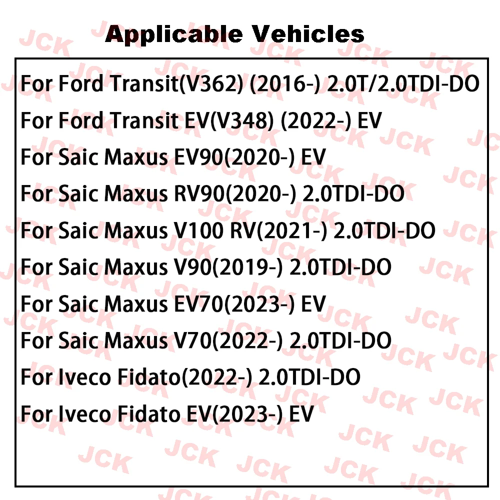 Комплект передних тормозных колодок для Ford Transit Saic Maxus EV90 V100 EV70 Iveco Fidato 2016 2019 2020 2022 2023, запасные части, аксессуары (art.: 3920cd55967f6) - 3920cd55967f6