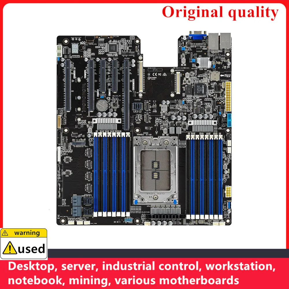 

Used For KRPA-U16 ,EPYC 7003 & 7002 LGA 4094 DDR4 3200 MHz, PCI 4.0/3.0, M.2, NVMe, SAS, SATA,OCP server workstation motherboard