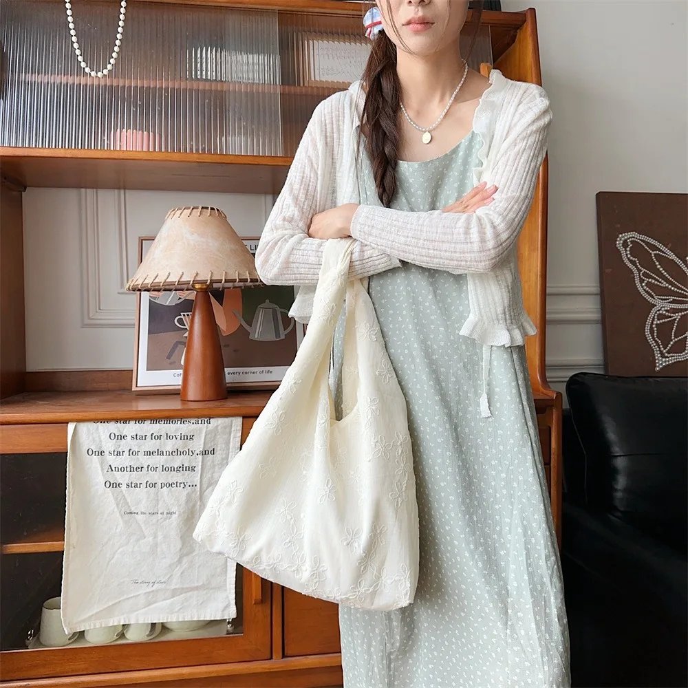 Сплошной цвет большая вместительная шифоновая сумка-тоут портативная