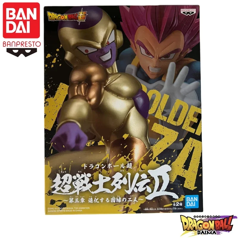 Фото Banpresto оригинал в наличии Bandai Dragon Ball Vol 3 Bejita Yonsei Frieza фигурка модель игрушки в штучной упаковке модель подарки для гаража №2