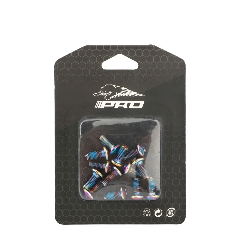 Цветные велосипедные болты для ротора дискового тормоза 12 шт. T25 m5x11 5 мм крепежные