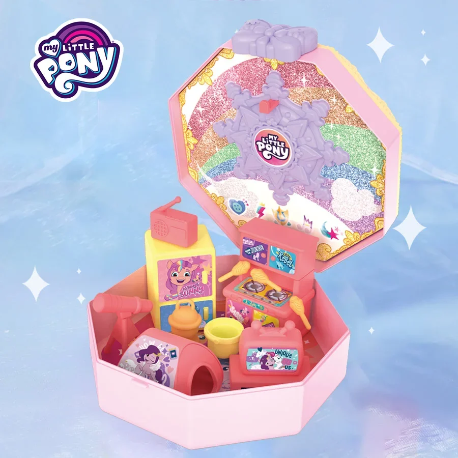 Hasbro My Little Pony Портативная Шкатулка С Сокровищами Миниатюрный Кухонный Набор Для