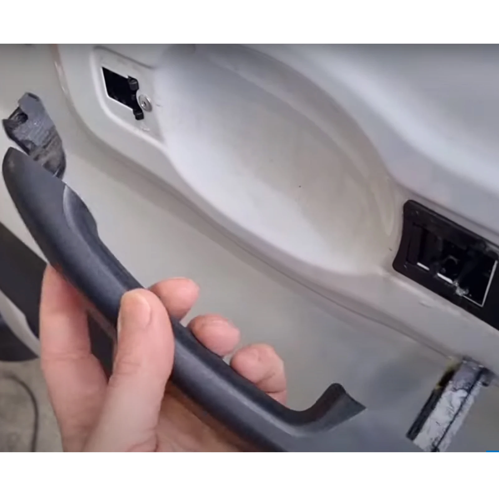 Дверная раздвижная ручка правая боковая дверь внешняя держатель/комплект ручек