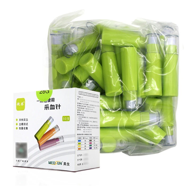 50 шт. одноразовые стерильные иглы для забора крови |