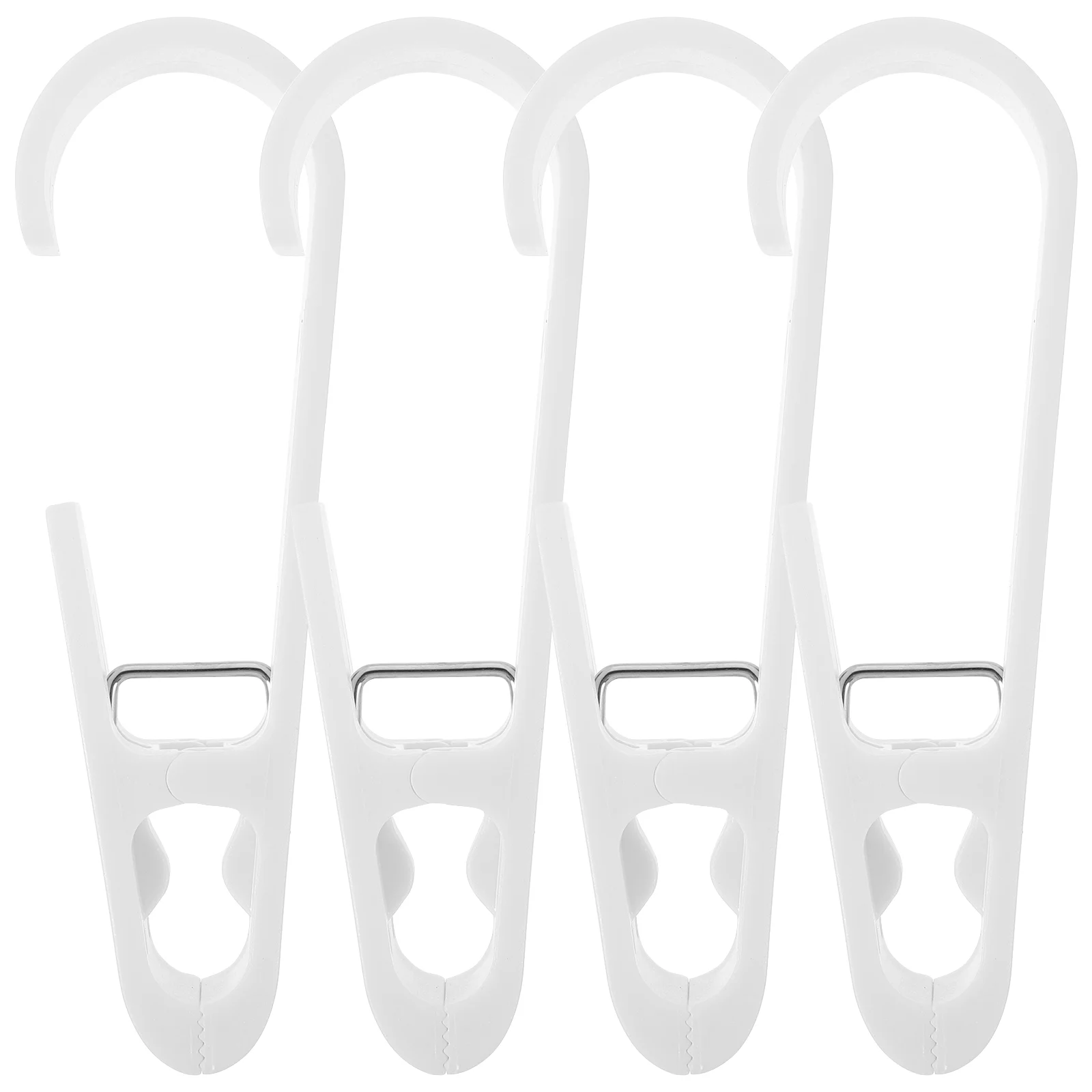 

4pcs Multi-purpose Clips Clothes Drying Line Pegs Hanger Curtain Clip Clothes Hat Clip