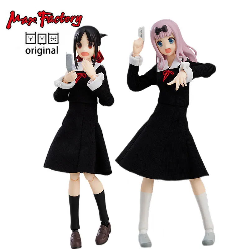 

Оригинальная MaxFactory Fujiwara Chika Shinomiya Kaguya Figma540 539 Kaguya-Sama: Love Is War экшн-фигурка коллекционные модели игрушки