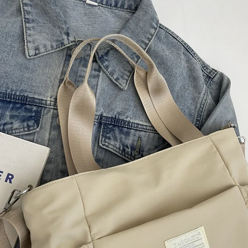 Сумка-тоут женская в японском стиле Харадзюку простой и легкий саквояж