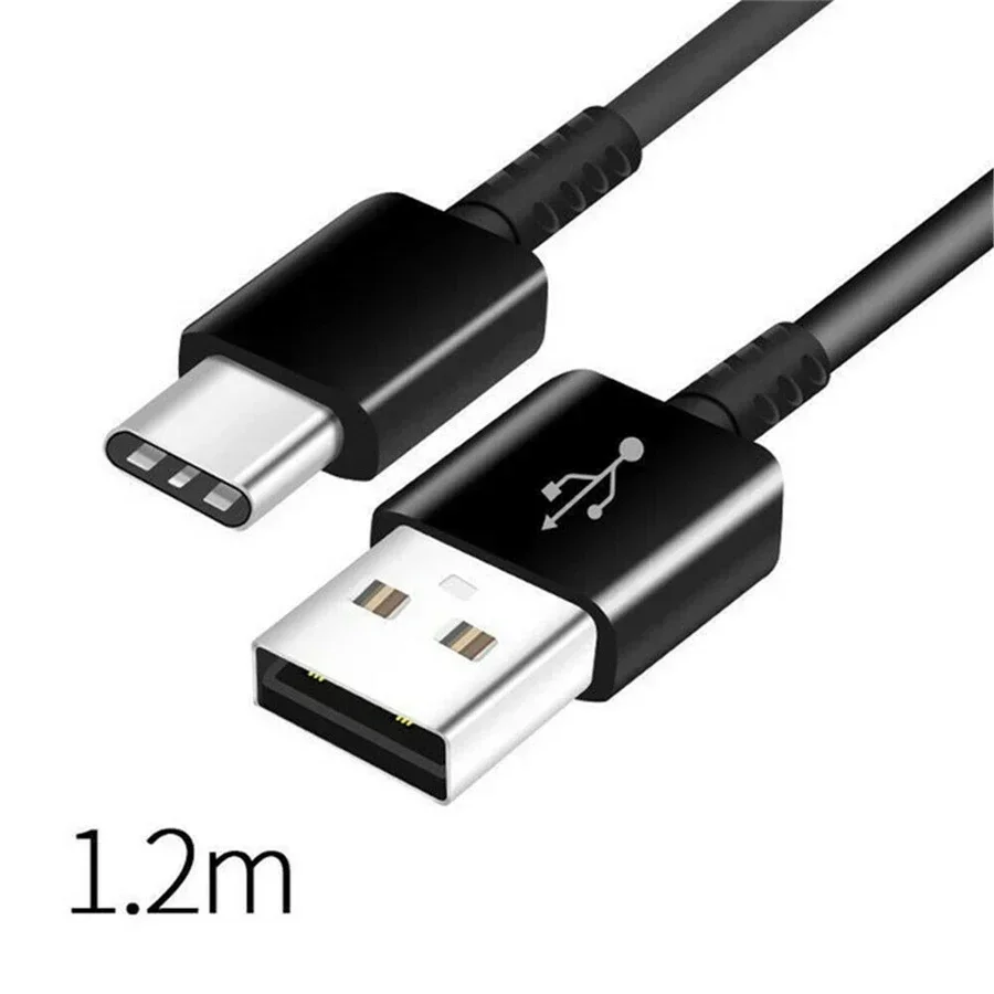 Кабель для быстрой зарядки типа c USB-C к USB A Sync Charging Data Cable 1 2 м 4 фута Samsung Galaxy s8 s10 S20