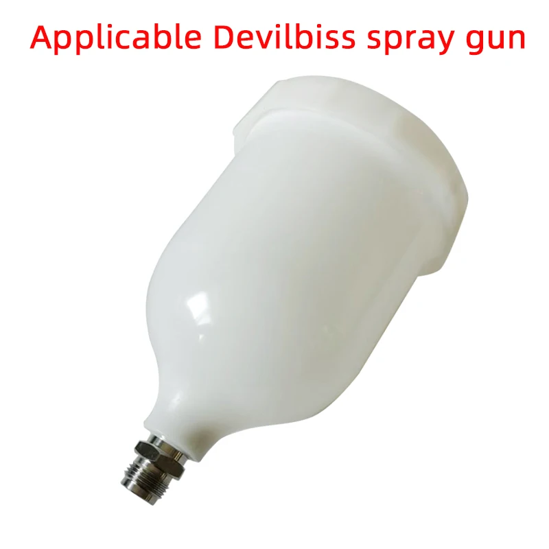 

Suitable For Devilbiss Spray Gun Pot Car Paint Gun Paint Can 600ml Plastic Upper Pot