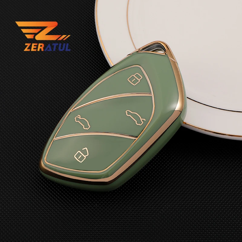 

TPU Car Key Case Cover for Roewe Marvel X Feifan Marvel R 2018 2019 2020 2021 Shell Protector Keychain Auto Accessories
